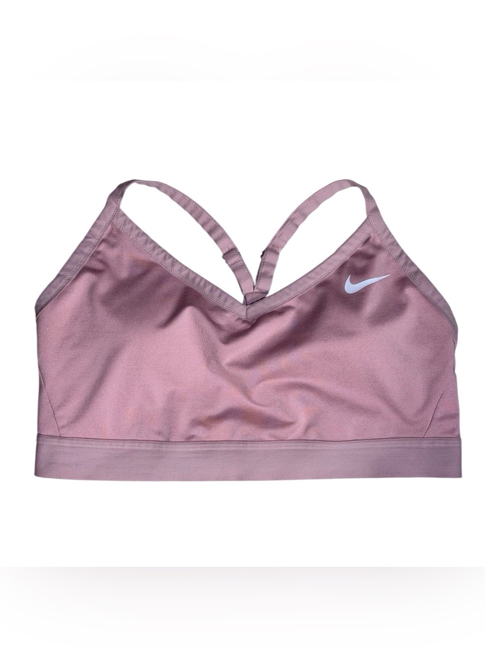 Nike Light Rose Pink Indy low impact dri-fit Sports Bra women’s size 1X